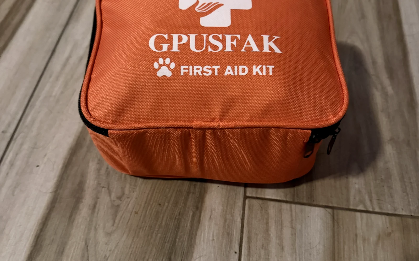 Kai's Run canine first-aid kit, closed water-resistant case